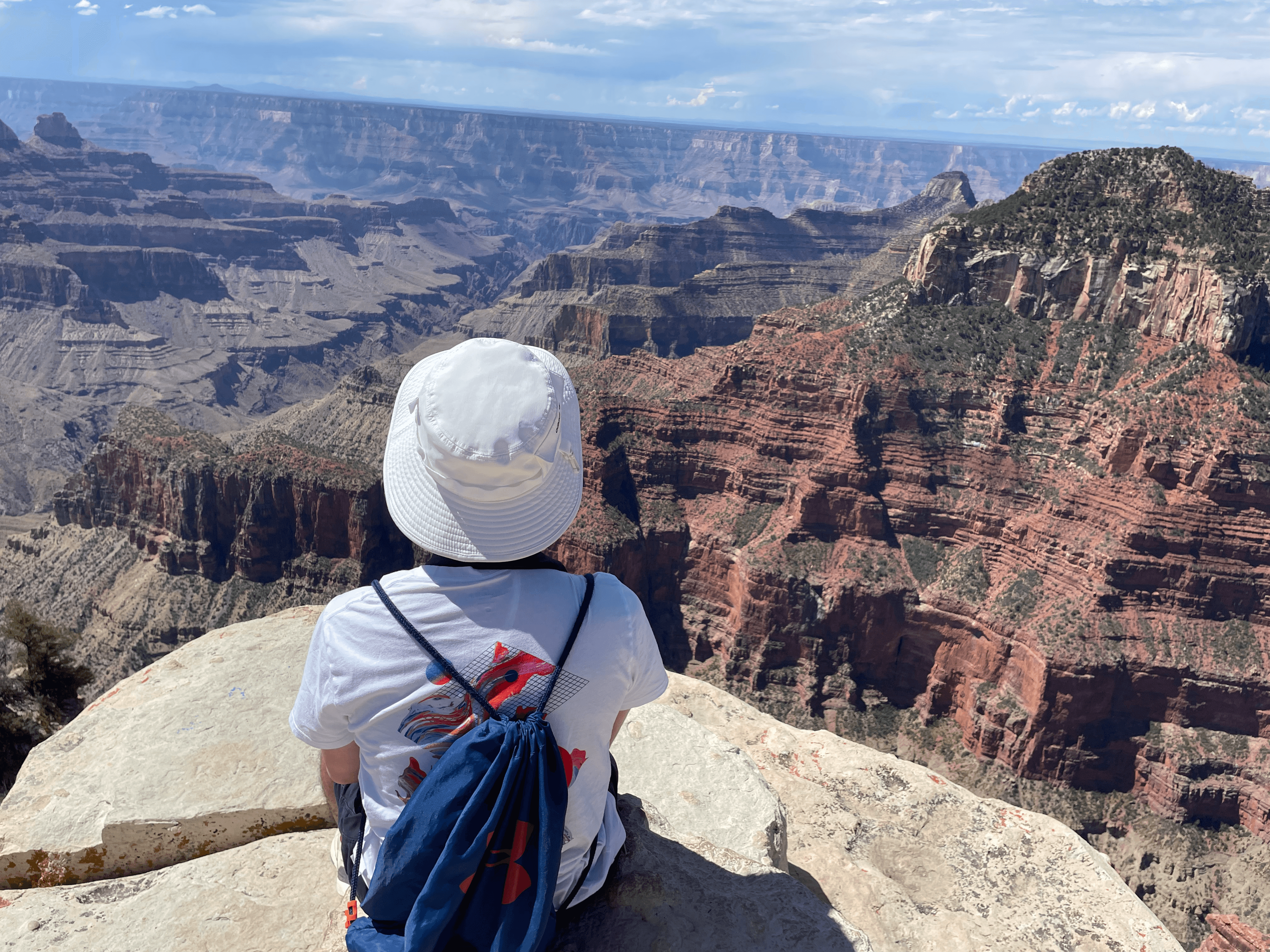 Me at the Northern Side at the Grand Canyon